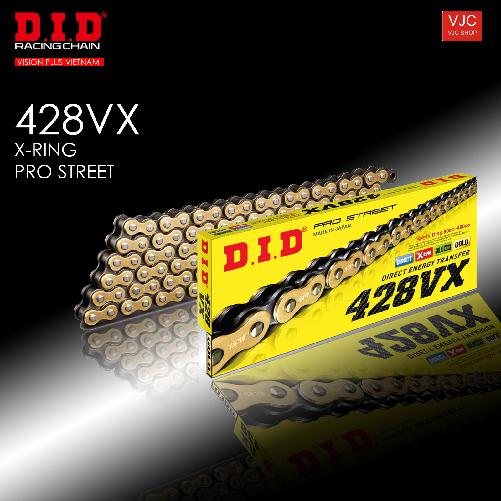 Sên DID Pro Street 428VX
