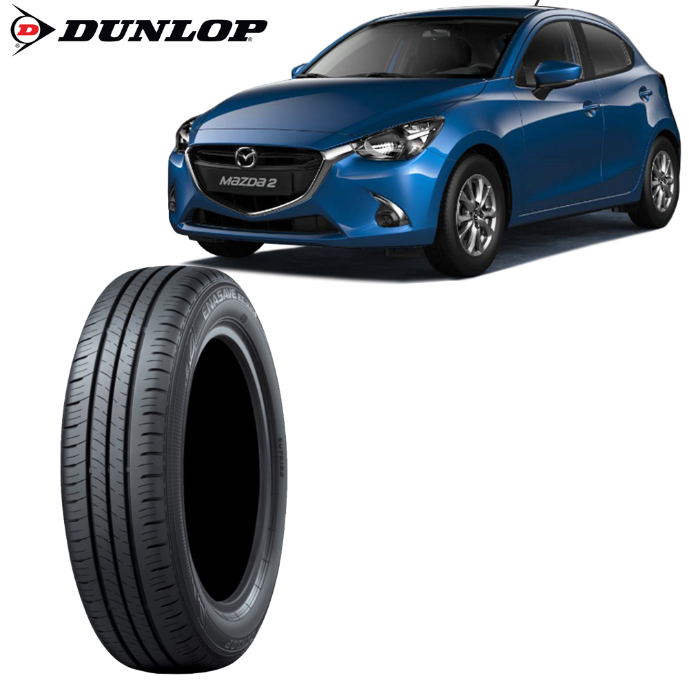 Lốp xe Dunlop 185/65R15 EC300+ Thái Lan cho Mazda 2