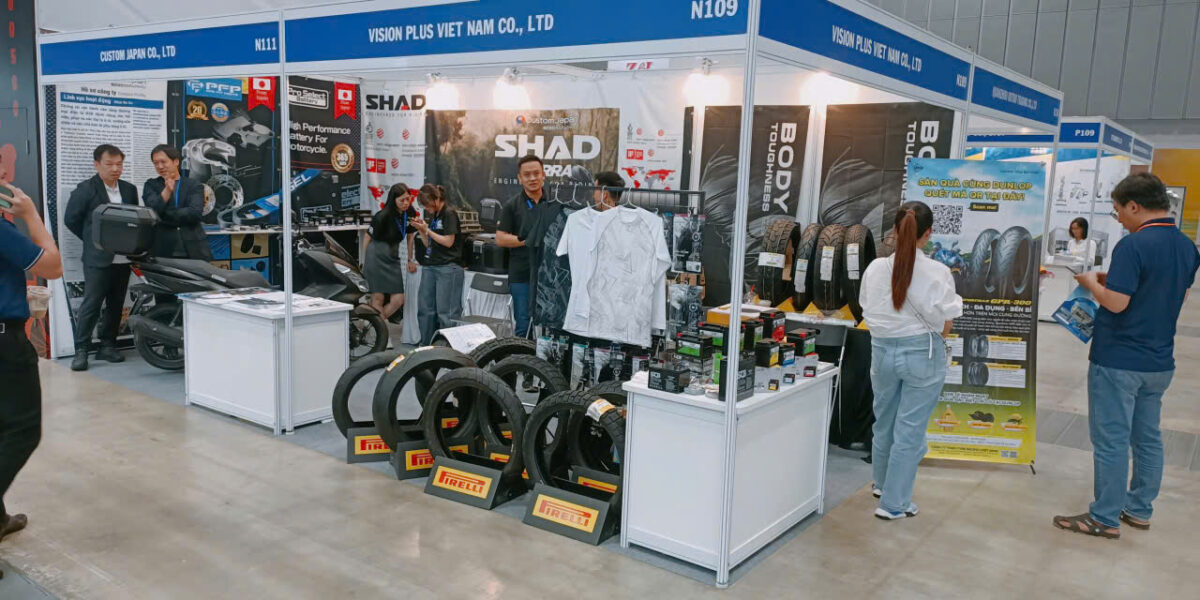 Gian hàng Vision Plus tại triển lãm Saigon Autotech Gian hàng Vision Plus tại triển lãm Saigon Autotech